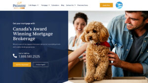 Premiere Mortgage Centre Happy Website Design